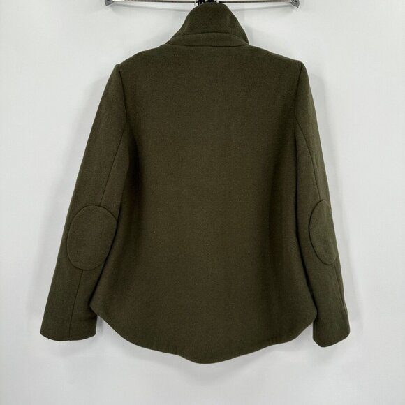 Tuckernuck Women's Olive Emerson Popover Sweater Long Sleeve V-Neck Collared XS - Picture 5 of 7